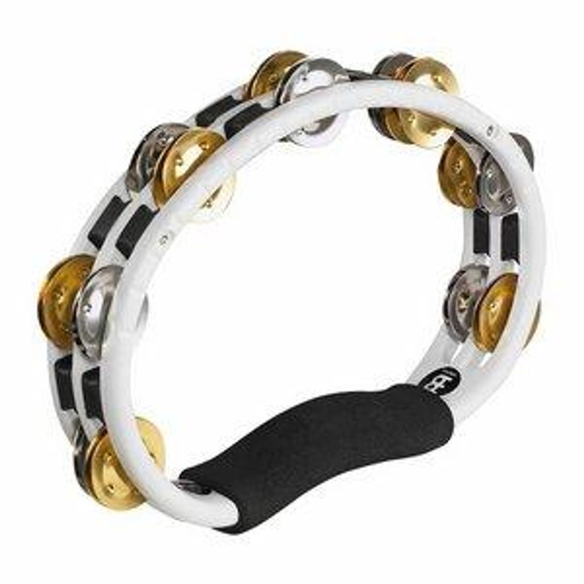 MEINL Tamburin Steel /brass Jingles ABS White
